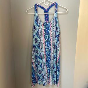 Lilly Pulitzer Lydia Dress Bay Blue. Size small. LIKE NEW! worn once.